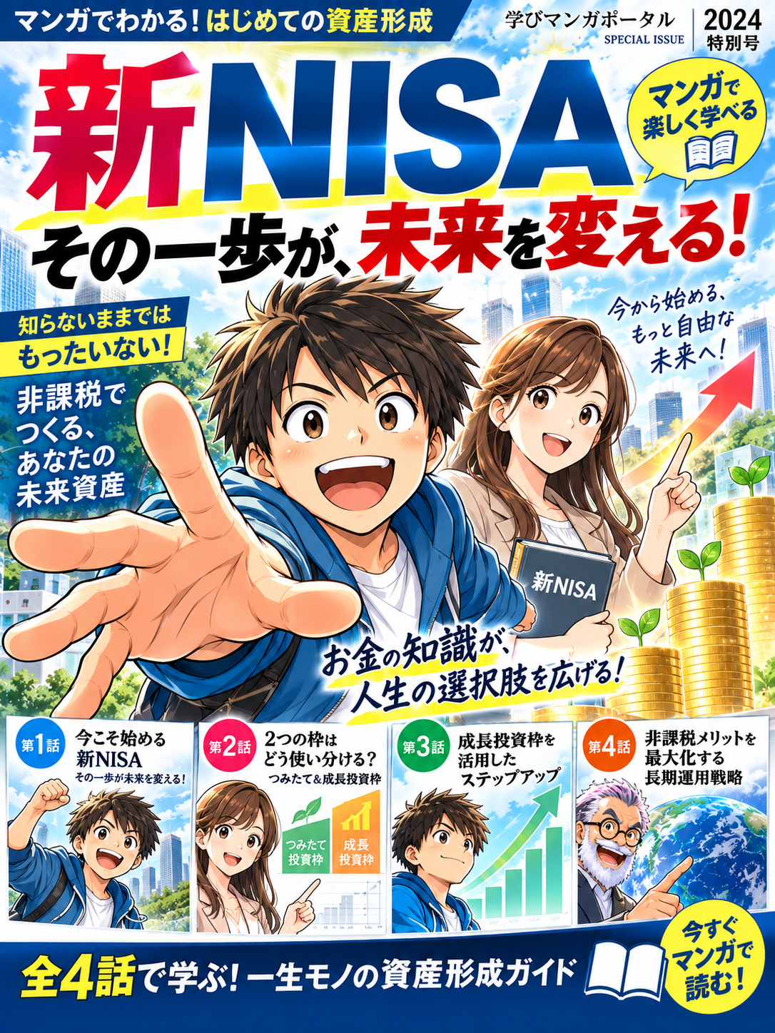 新NISA 縦長特許本カバー