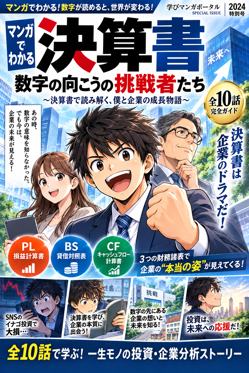数字の向こうの挑戦者たち 雑誌表紙