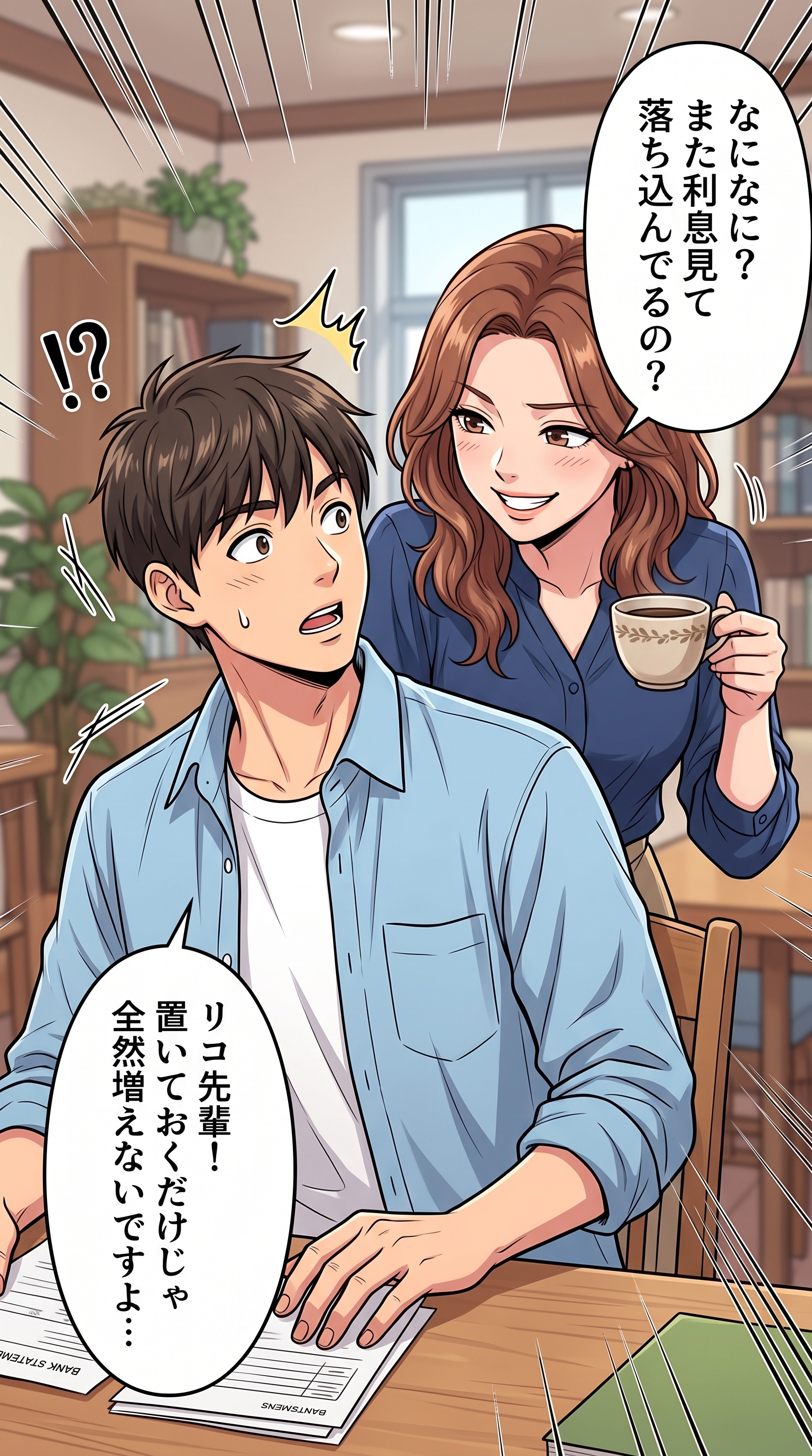 新NISAマンガ 第1話 3コマ目: 少額から始められる投資のイメージ