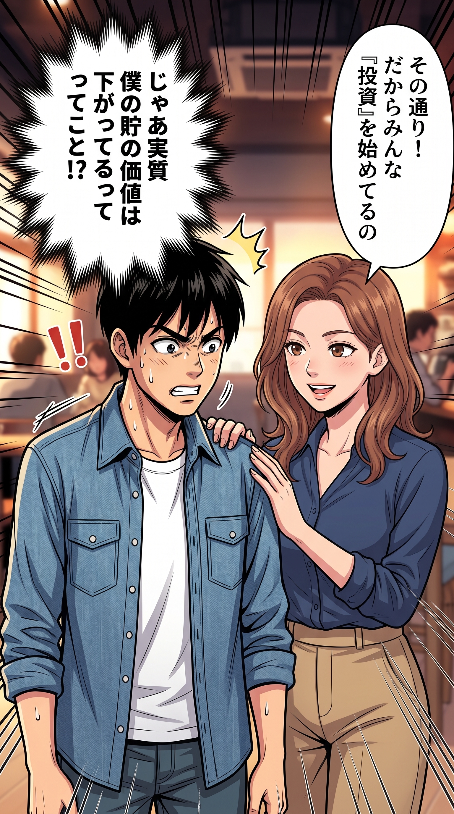 新NISAマンガ 第1話 8コマ目: 初心者でも安心の非課税無期限化