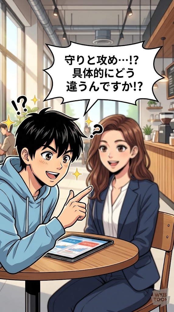 新NISAマンガ 第4話 3コマ目: 時間を味方につける『複利効果』のシミュレーション