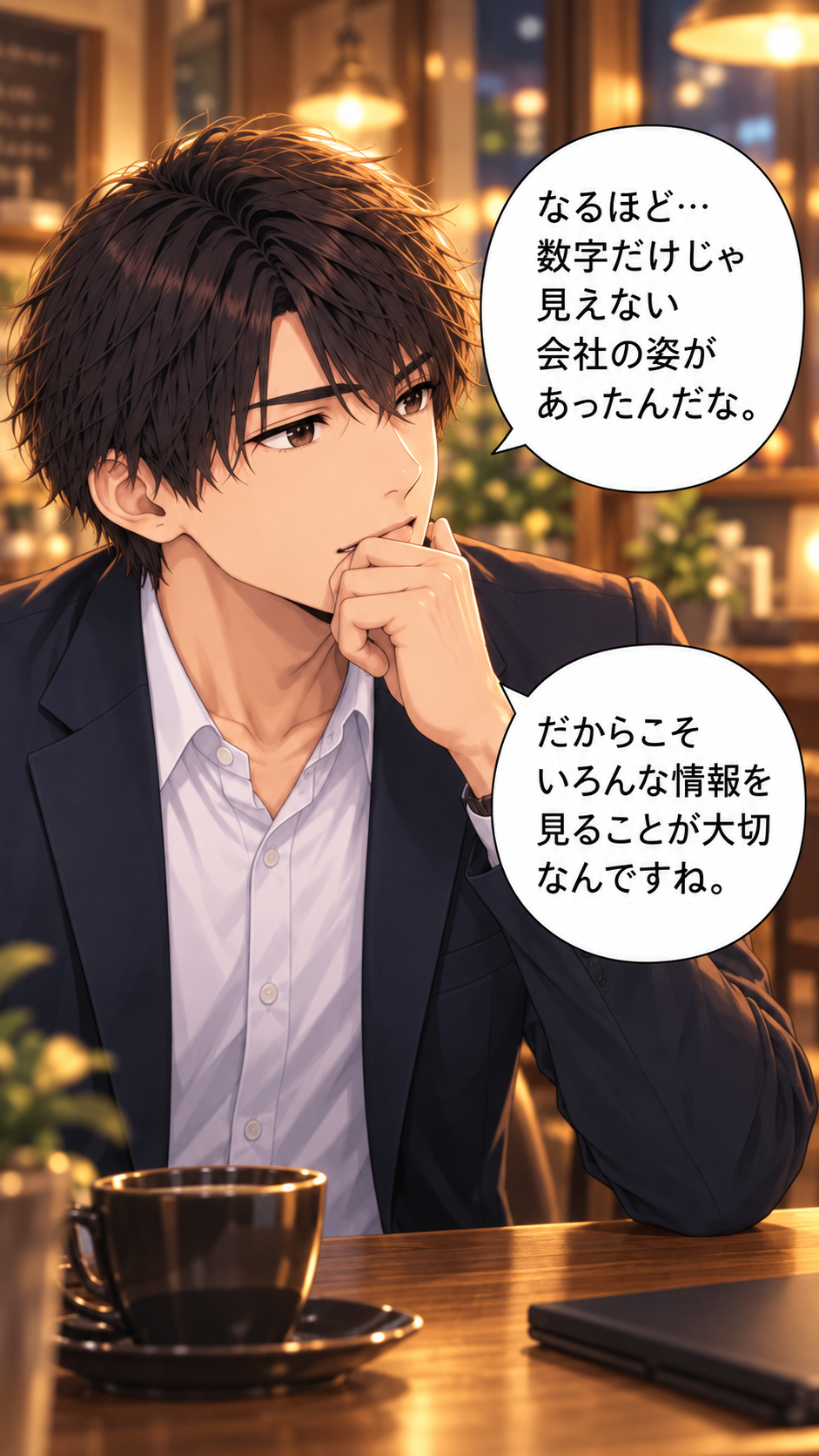 コマ64: 次話でさらに深まる決算書の読み方