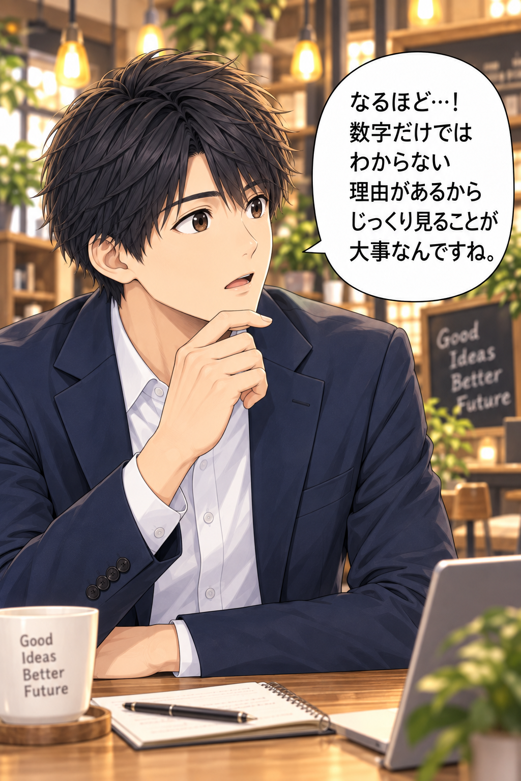 コマ49: 会社の『理由』の背景を読むことで良い減益か悪い減益か見えてくる