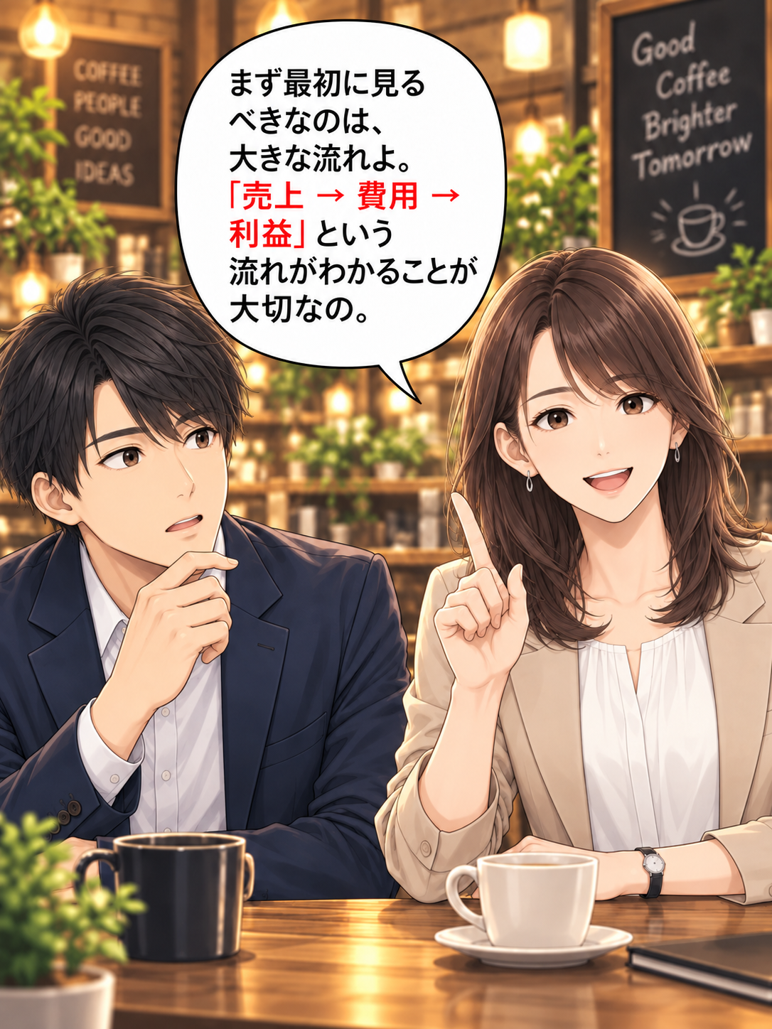 コマ5: 思っていたよりシンプルで怖くないですね！