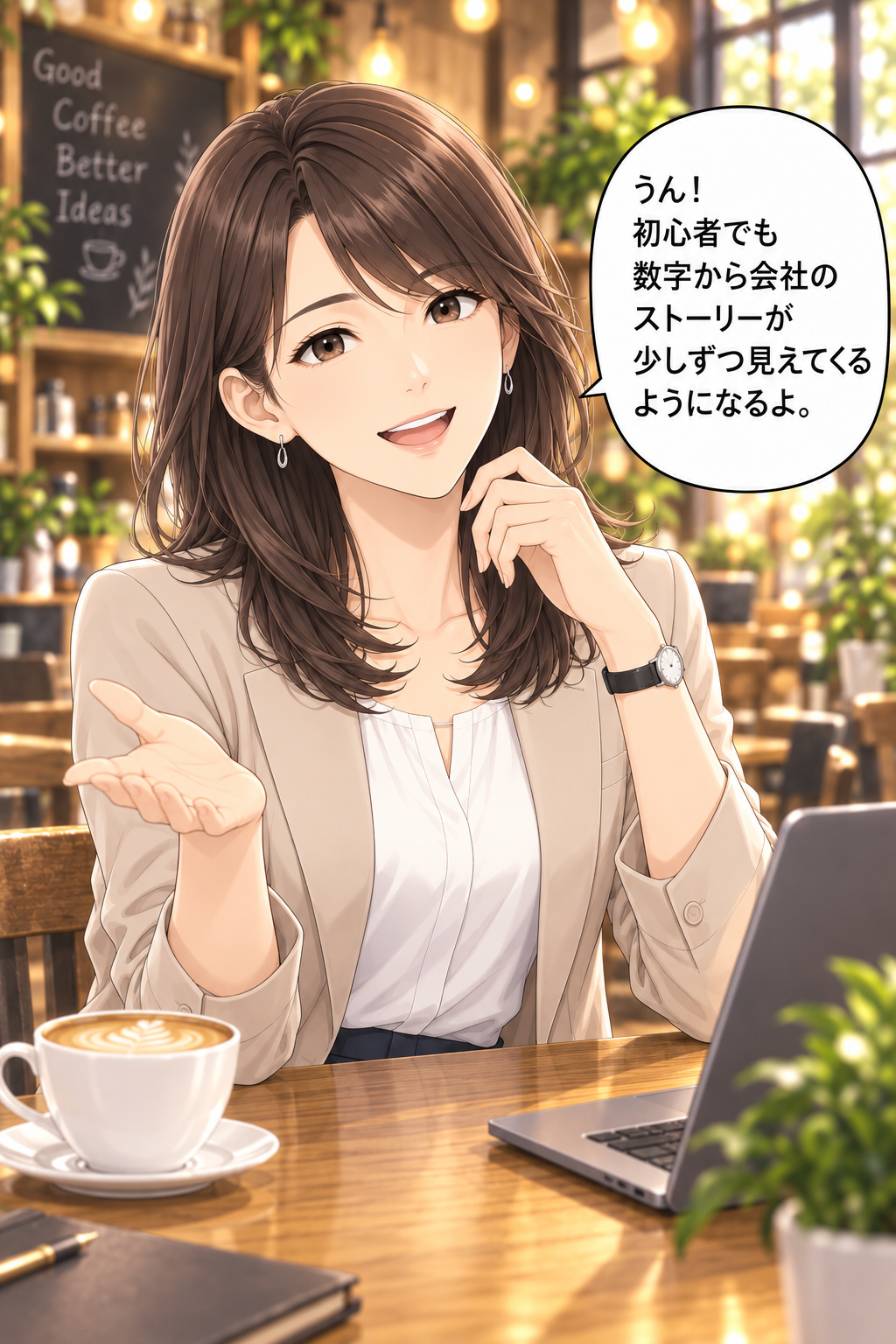 コマ53: 初心者でも数字から会社のストーリーが見えてくるようになるよ