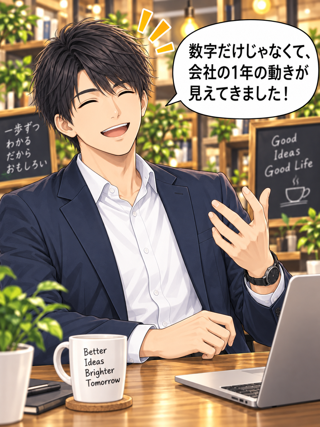 コマ61: 次回：企業の体力を測る「BS」へ！