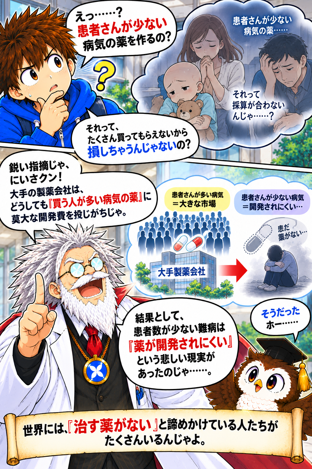 コマ7: 誰もやらないからこそ、やる価値がある！