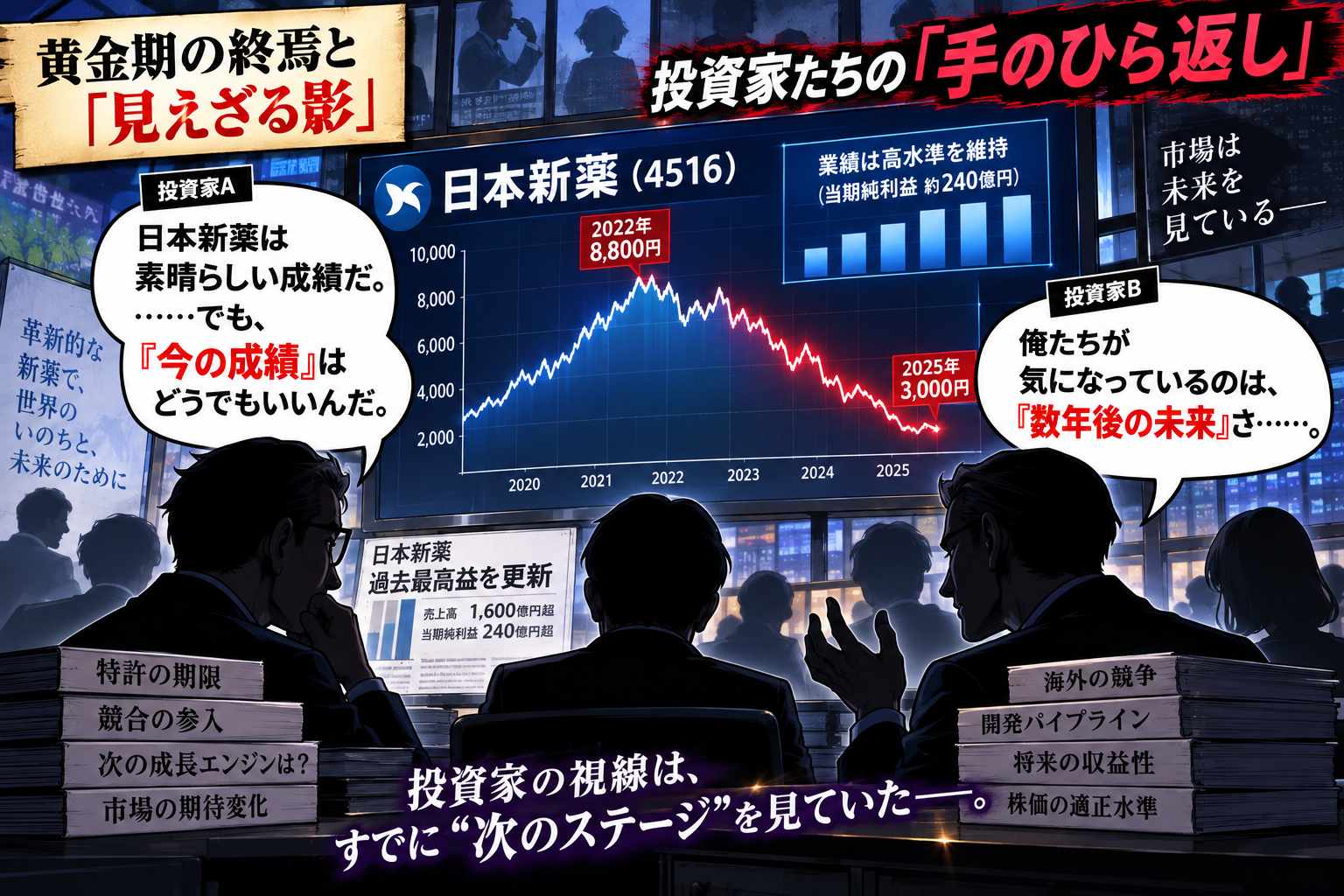 コマ25: お金もたくさん持って儲かっているのになぜ未来を怖がるのか？