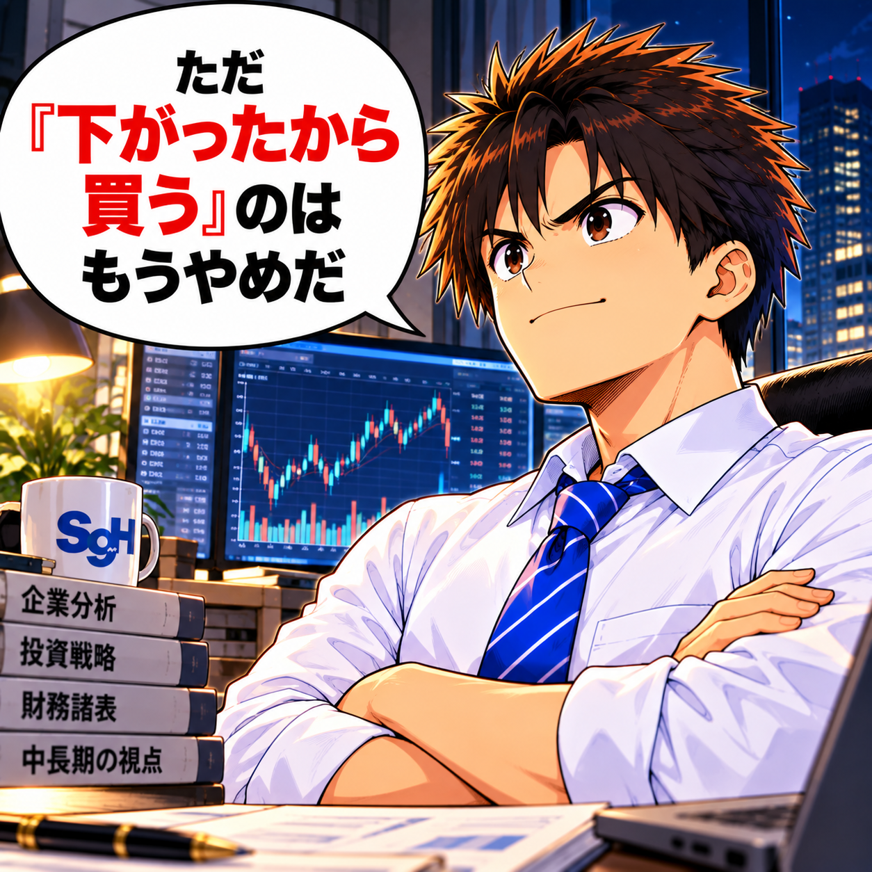 コマ112: ただ『下がったから買う』のはもうやめだ