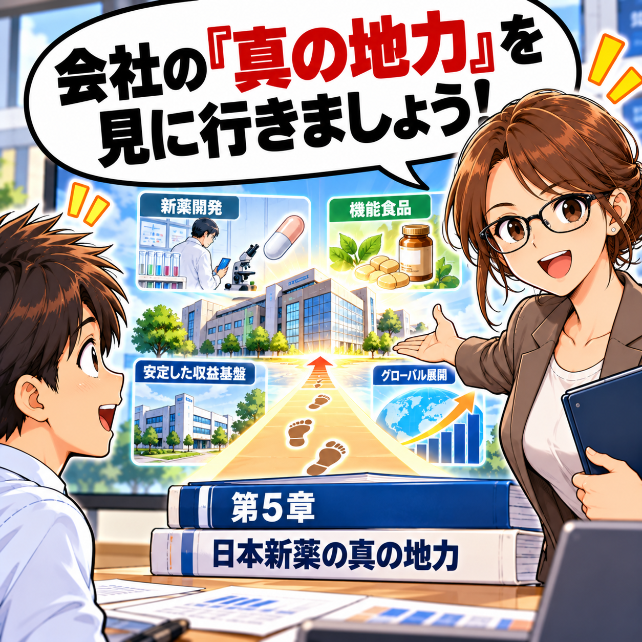 コマ51: 会社の『真の地力』を見に行きましょう！第5章スタート