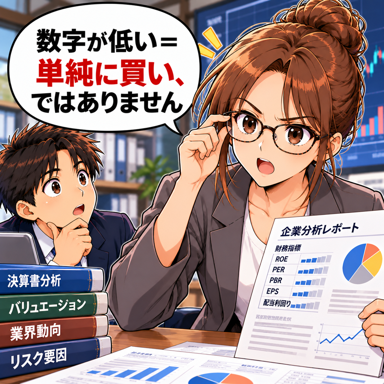 コマ75: 数字が低い＝単純に買い、ではありません