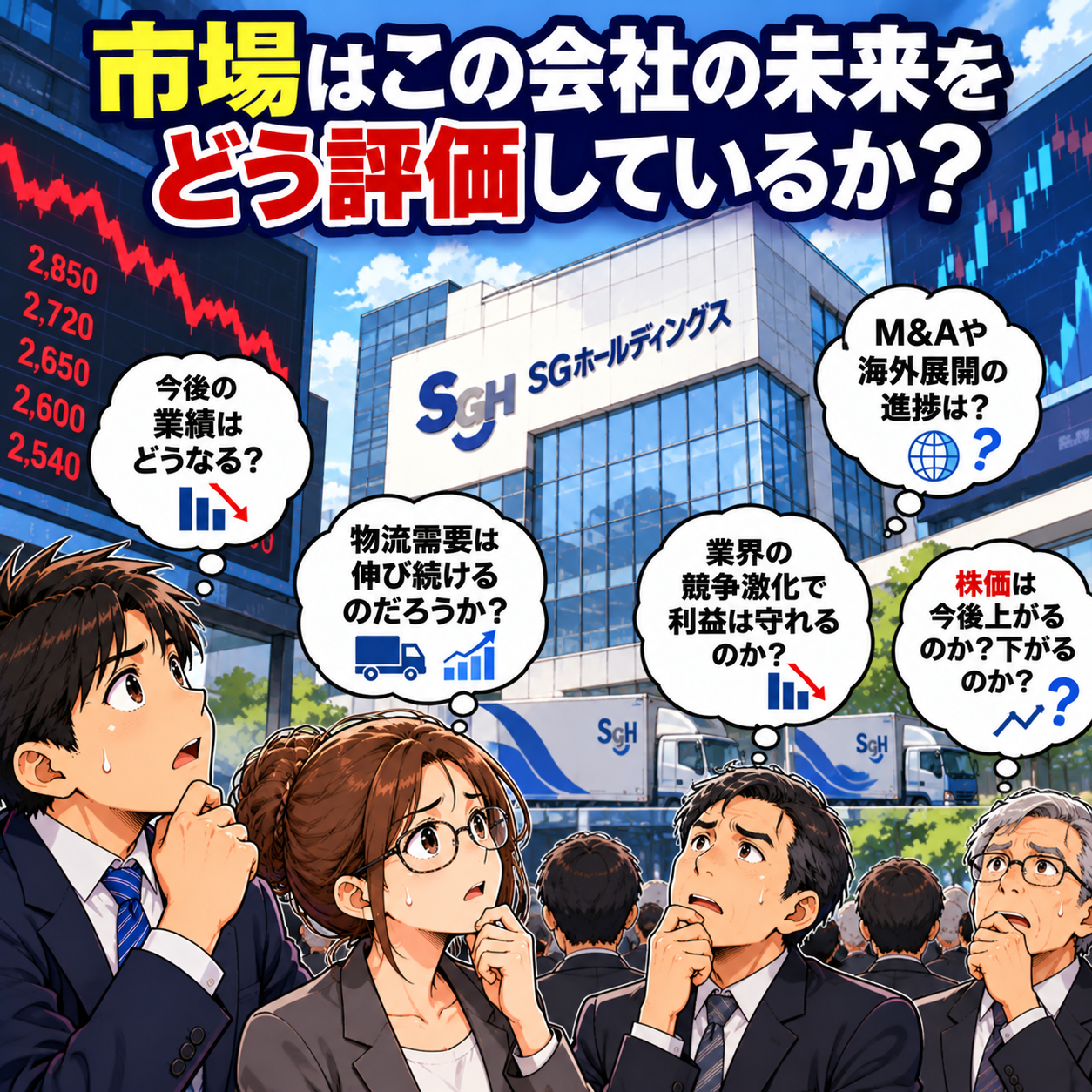 コマ76: 市場はこの会社の未来をどう評価しているか？