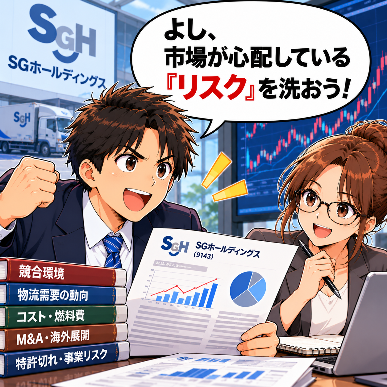 コマ77: よし、市場が心配している『リスク』を洗おう！