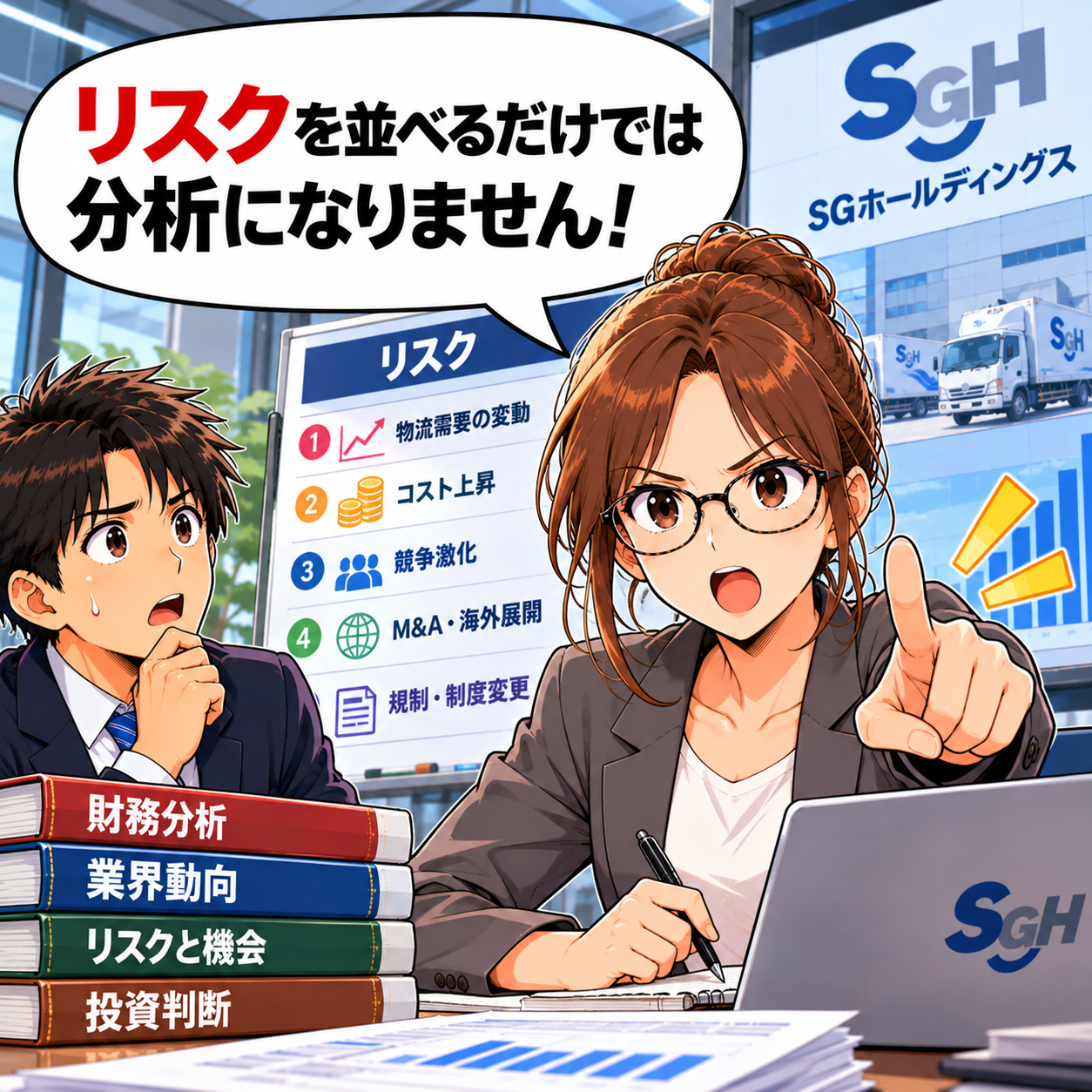 コマ79: リスクを並べるだけでは分析になりません！